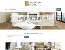 Tablet Screenshot of buyabbey.com